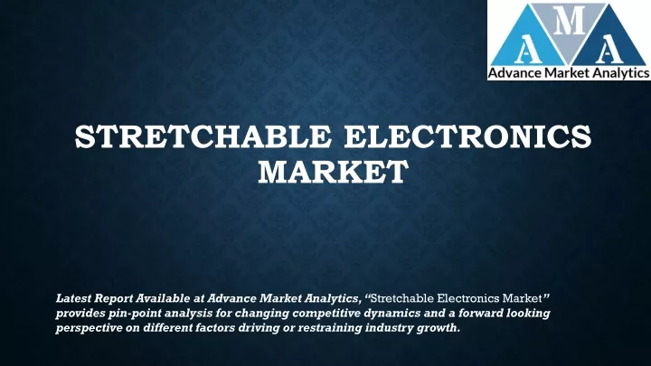 stretchable electronics market