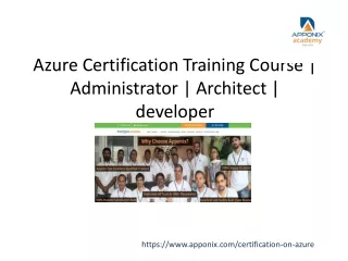 Microsoft Azure Training Course