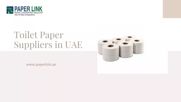 toilet paper suppliers in uae