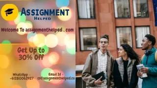welcome to assignmenthelped com