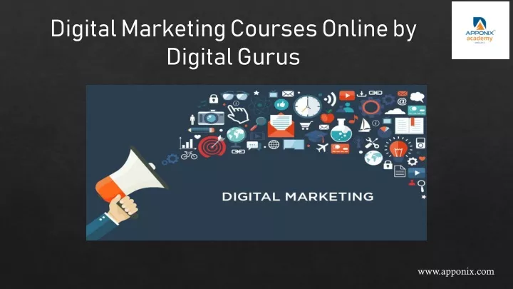 digital marketing courses online by digital gurus