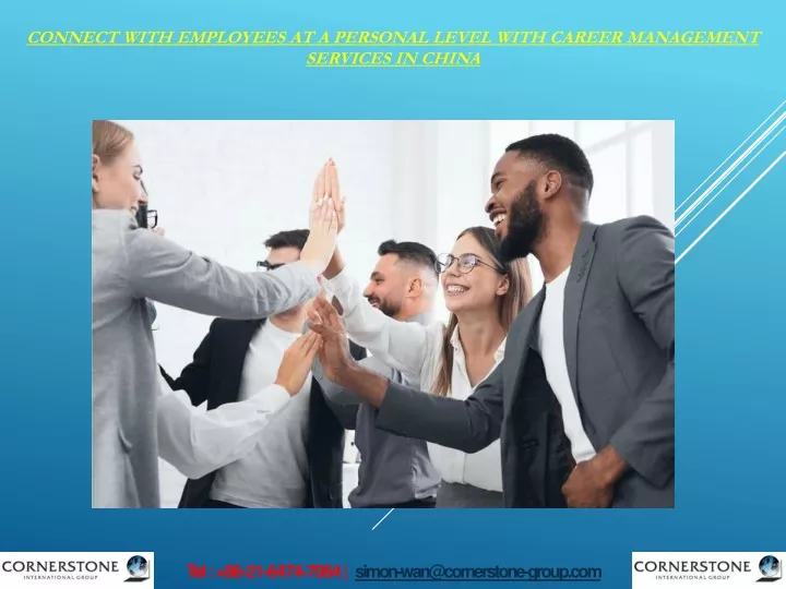connect with employees at a personal level with