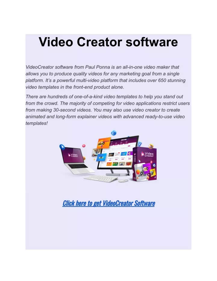 video creator software