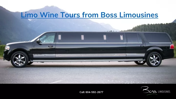 limo wine tours from boss limousines