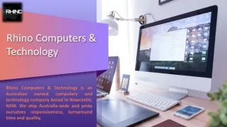 Buy Gaming Desktop Online Australia - Rhino Computers