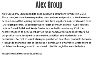 alex group