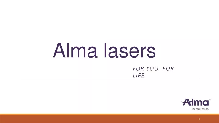 alma lasers