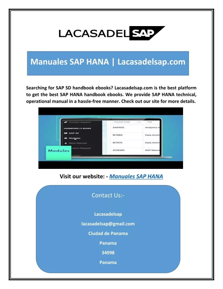 manuales sap hana lacasadelsap com