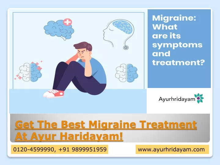 get the best migraine treatment at ayur haridayam