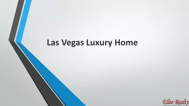 las vegas luxury home