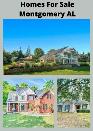 Garden Homes For Sale Montgomery AL