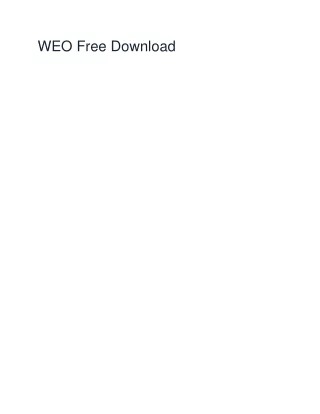 weo free download