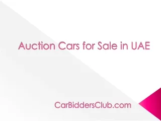 Sell Your Car Online in UAE and GCC
