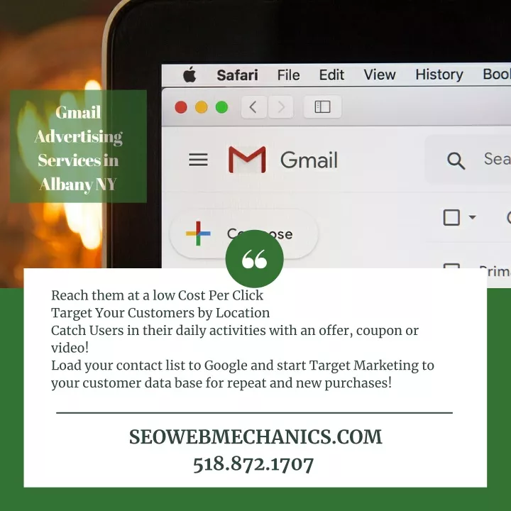 gmail advertising services in albany ny