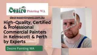 High-Quality, Certified & Professional Commercial Painters in Kelmscott & Perth by Experts