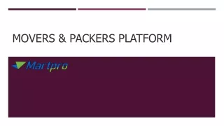 movers packers platform