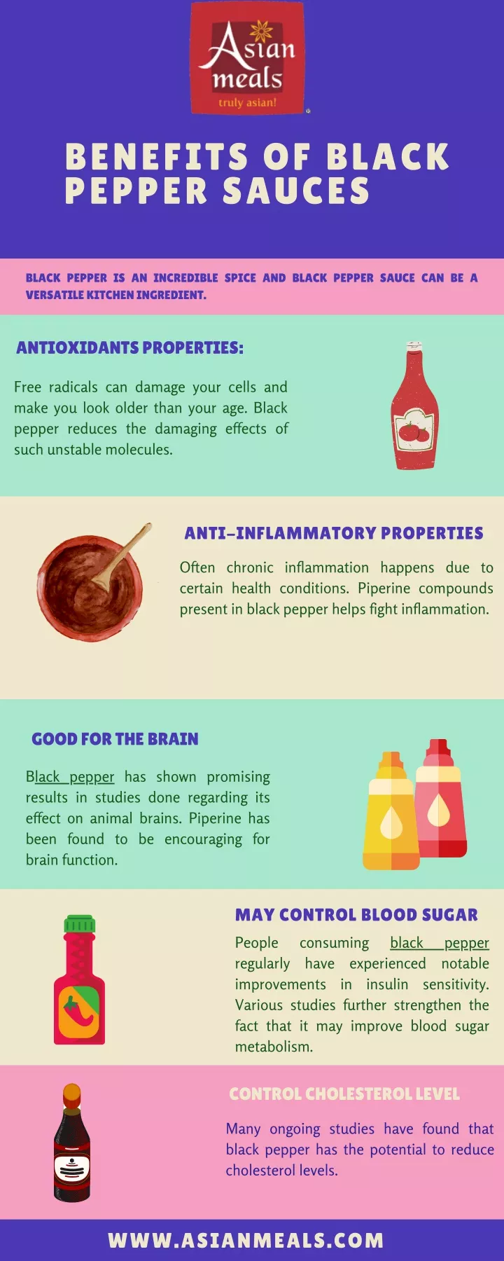 benefits of black pepper sauces