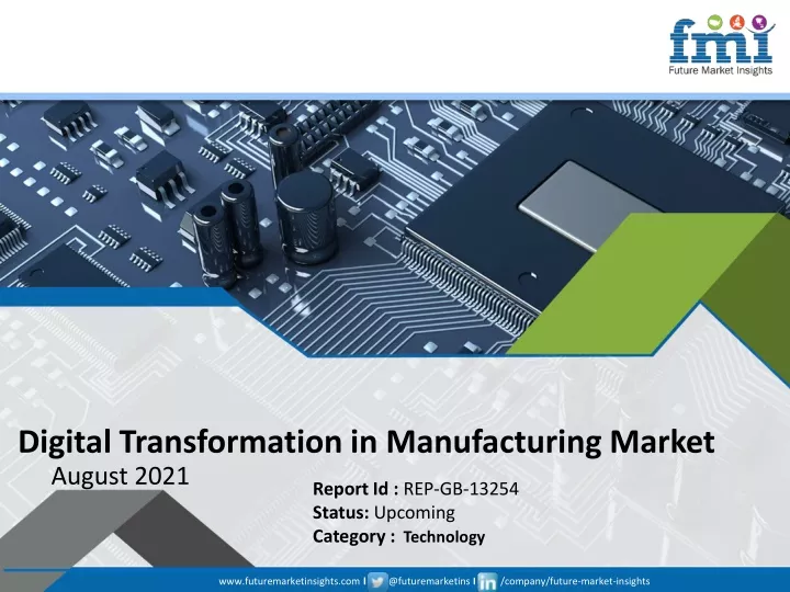 digital transformation in manufacturing market