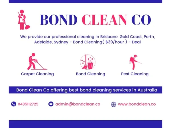 Professional Bond cleaning services in Australia.