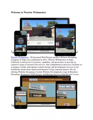 welcome to warrior webmasters