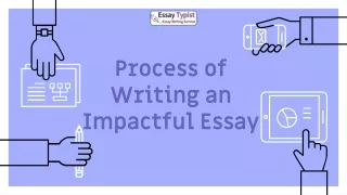process of writing an impactful essay