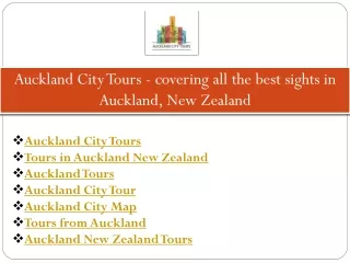 Auckland City Tours