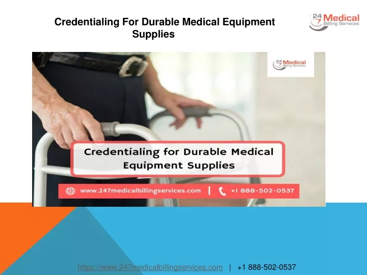 credentialing for durable medical equipment