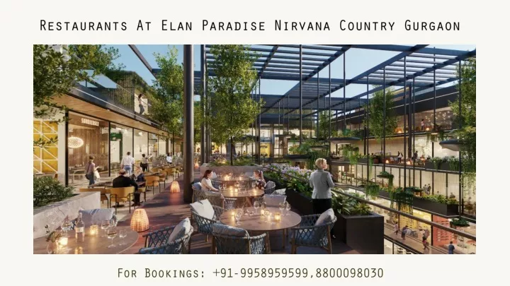 restaurants at elan paradise nirvana country