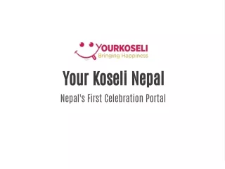 your koseli nepal nepal s first celebration portal
