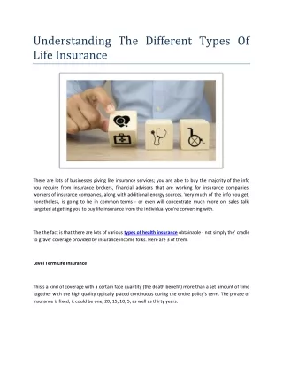 Types of health insurance