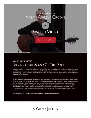 Learn Desert Guitar | Desert Blues Guitar Lessons