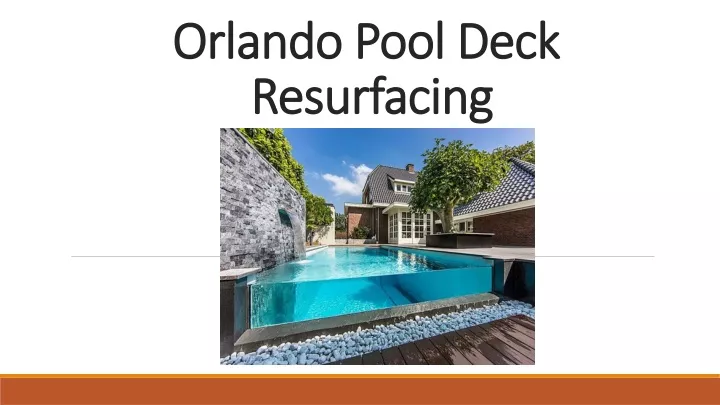 orlando pool deck resurfacing