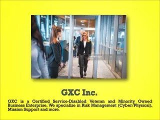 Executive Protection Services - Gxc-inc.com