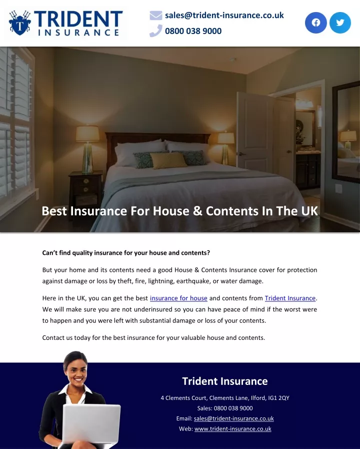 sales@trident insurance co uk