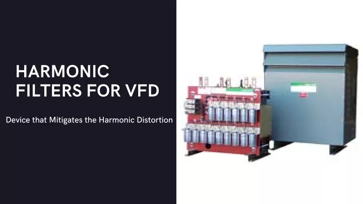 harmonic filters for vfd