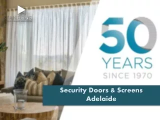 Security Doors & Screens Adelaide