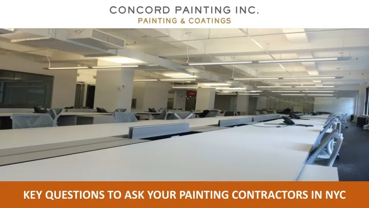 key questions to ask your painting contractors