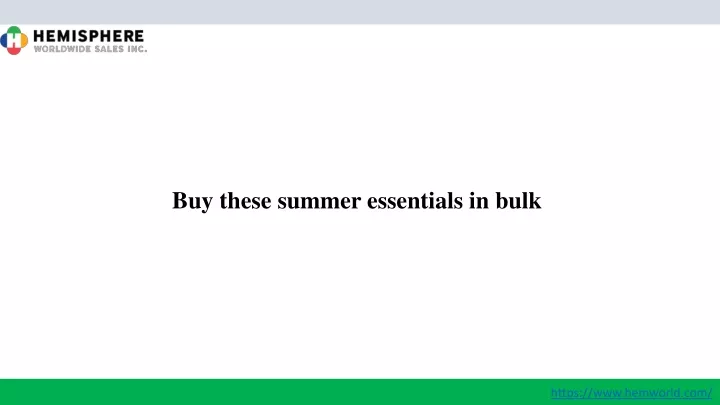 buy these summer essentials in bulk