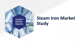 steam iron market study