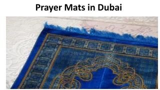 prayer mats in dubai
