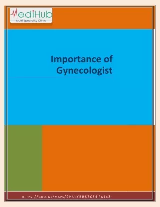 Gynaecology and its Importance