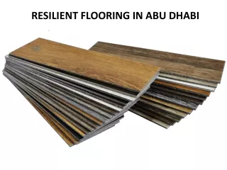 resilient flooring in abu dhabi