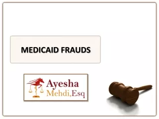 Medicaid Frauds | Vegas Health Law