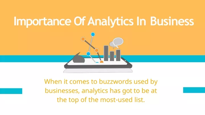 importance of analytics in business