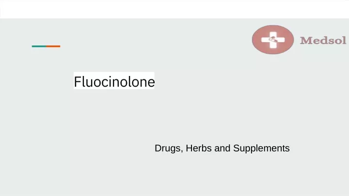 fluocinolone