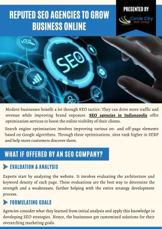 Reputed SEO Agencies to Grow Business Online