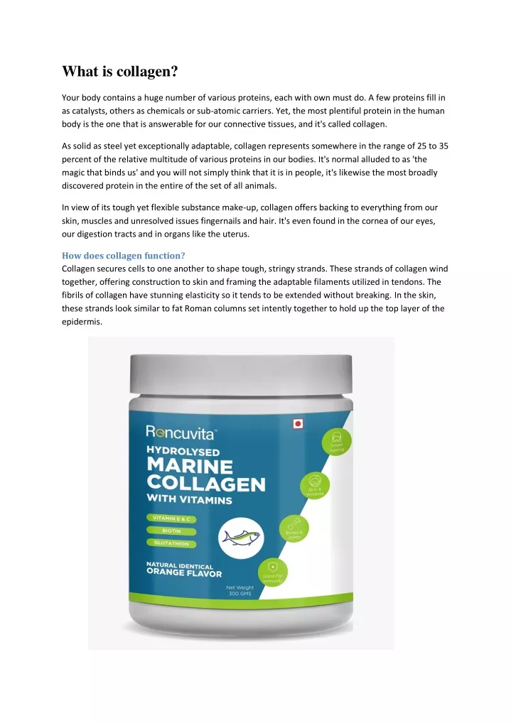 what is collagen