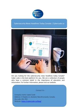 Cybersecurity News Headlines Today Canada | Cybercode.ca