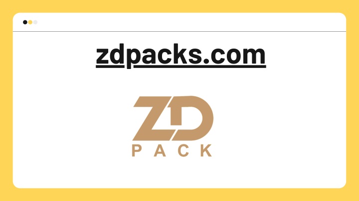 zdpacks com
