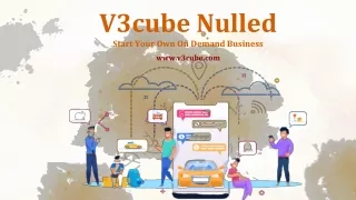 v3cube nulled start your own on demand business